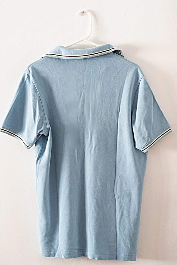 Trussardi Jeans blue style polo t-shirt man - Vin… - image 4