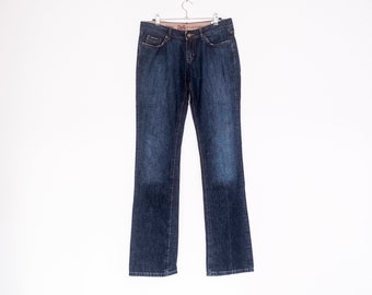 Dolce en Gabbana vrouw denim jeans broek mode-stijl - zeldzaam om vintage broeken te vinden - stonewashed - maat 28 - goede staat laagbouw