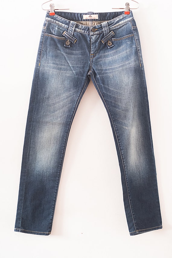 Fornarina original denim jeans vintage from 2000s Str… - Gem