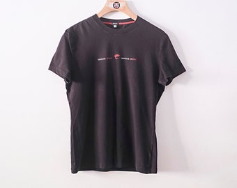 Versace Sport zwart t-shirt man vrouw - origineel luxe merk - gebruikt t-shirt in goede staat - zomerstijl - maat M check maatregelen