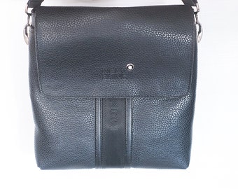 Montblanc Tasche original Mann Frau mod Meisterstuck Schwarzes