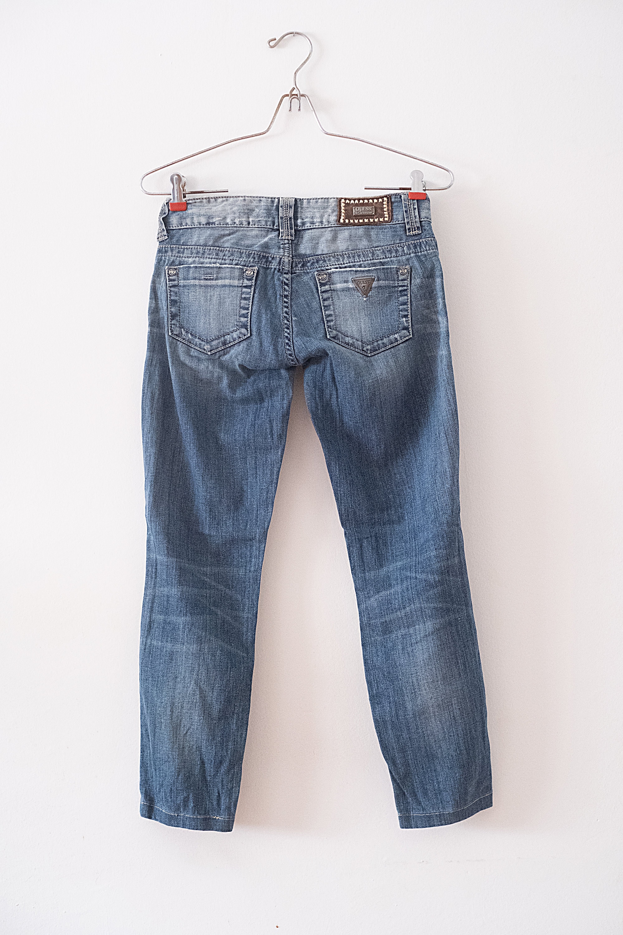GUESS メンズ スキニーデニム 33インチ ヴィンテージ Guess プレミアム 
