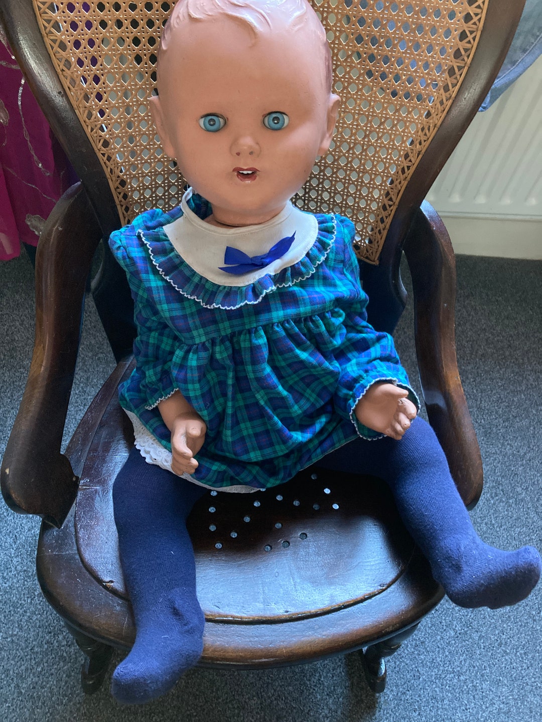 Antique composite doll marked f p 28 made by frank popper c etsy