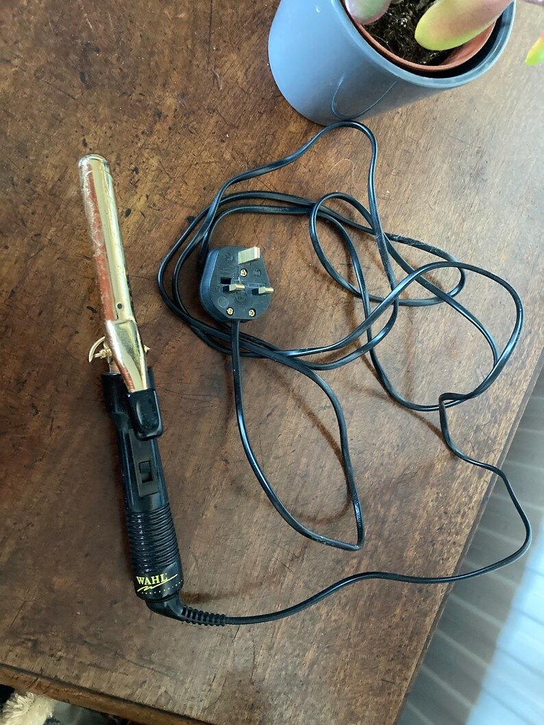 Curling Tongs Wahl Curlers Hairdressing Hair Straighteners Styling Aid Etsy