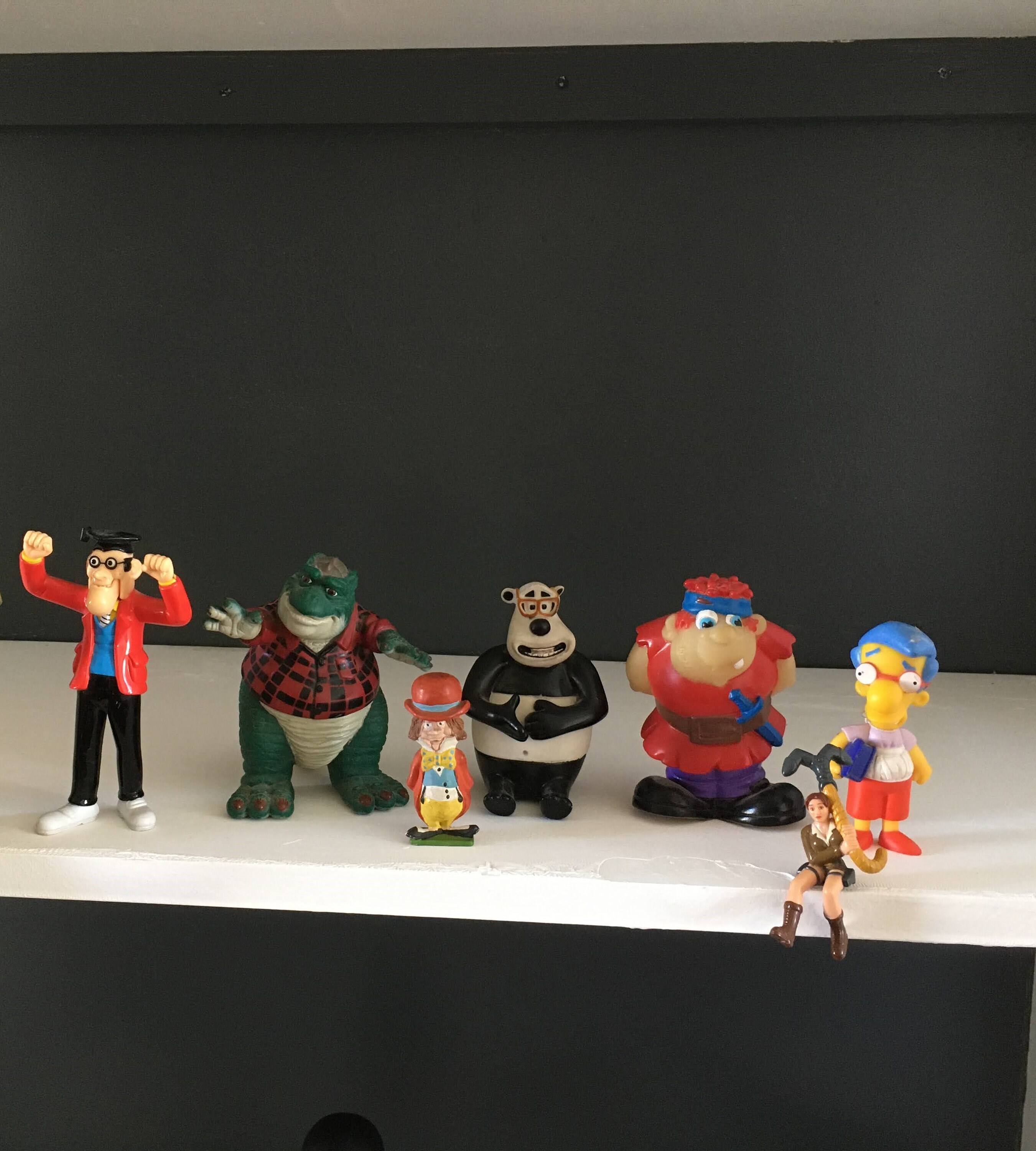 8 Vintage Toy Figurines c 1960 Diddy Man Bash Street Lara Etsy