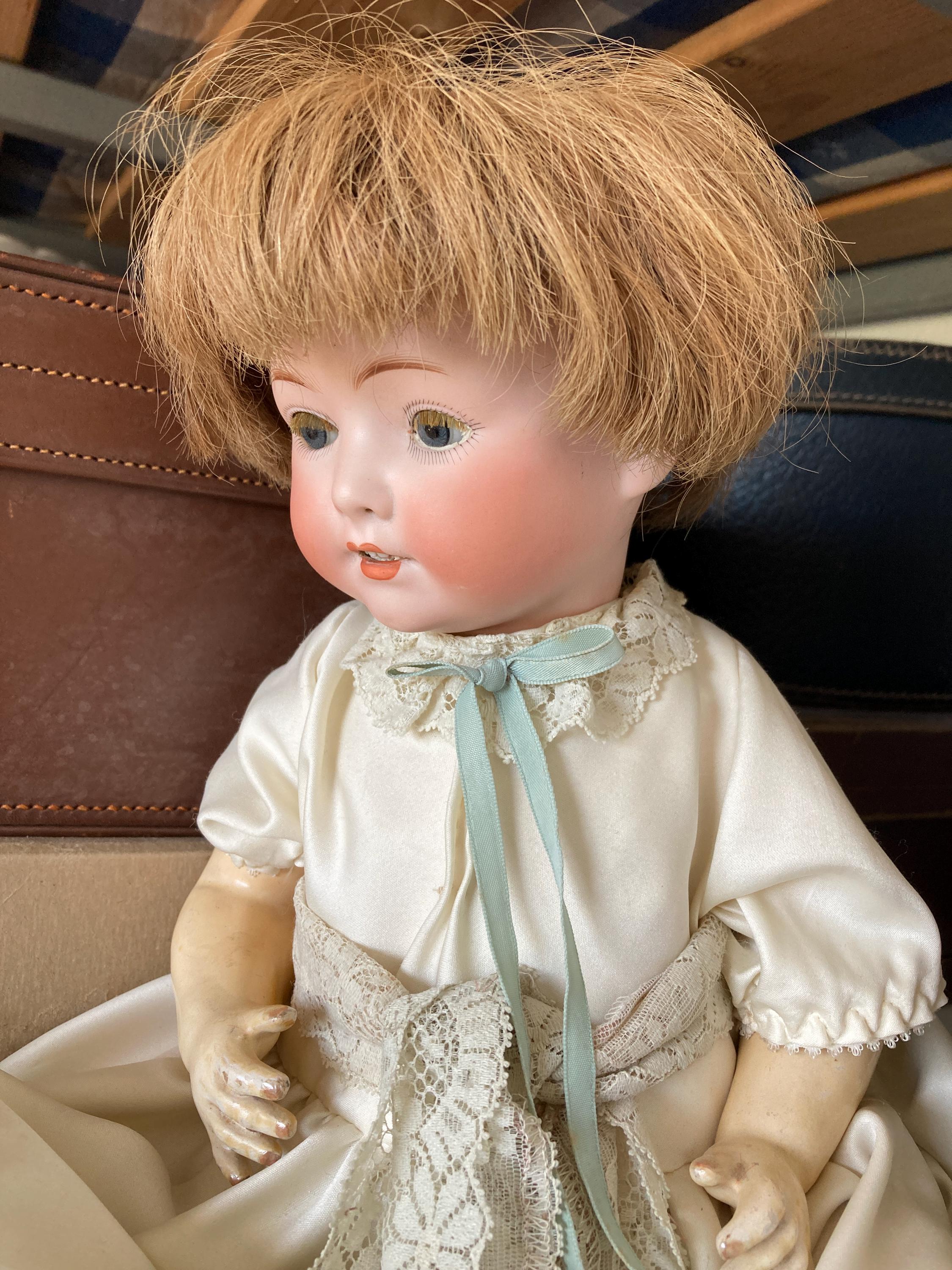 Heubach Koppelsdorf Doll 320.2 Germany Bisque Head Teeth 1843