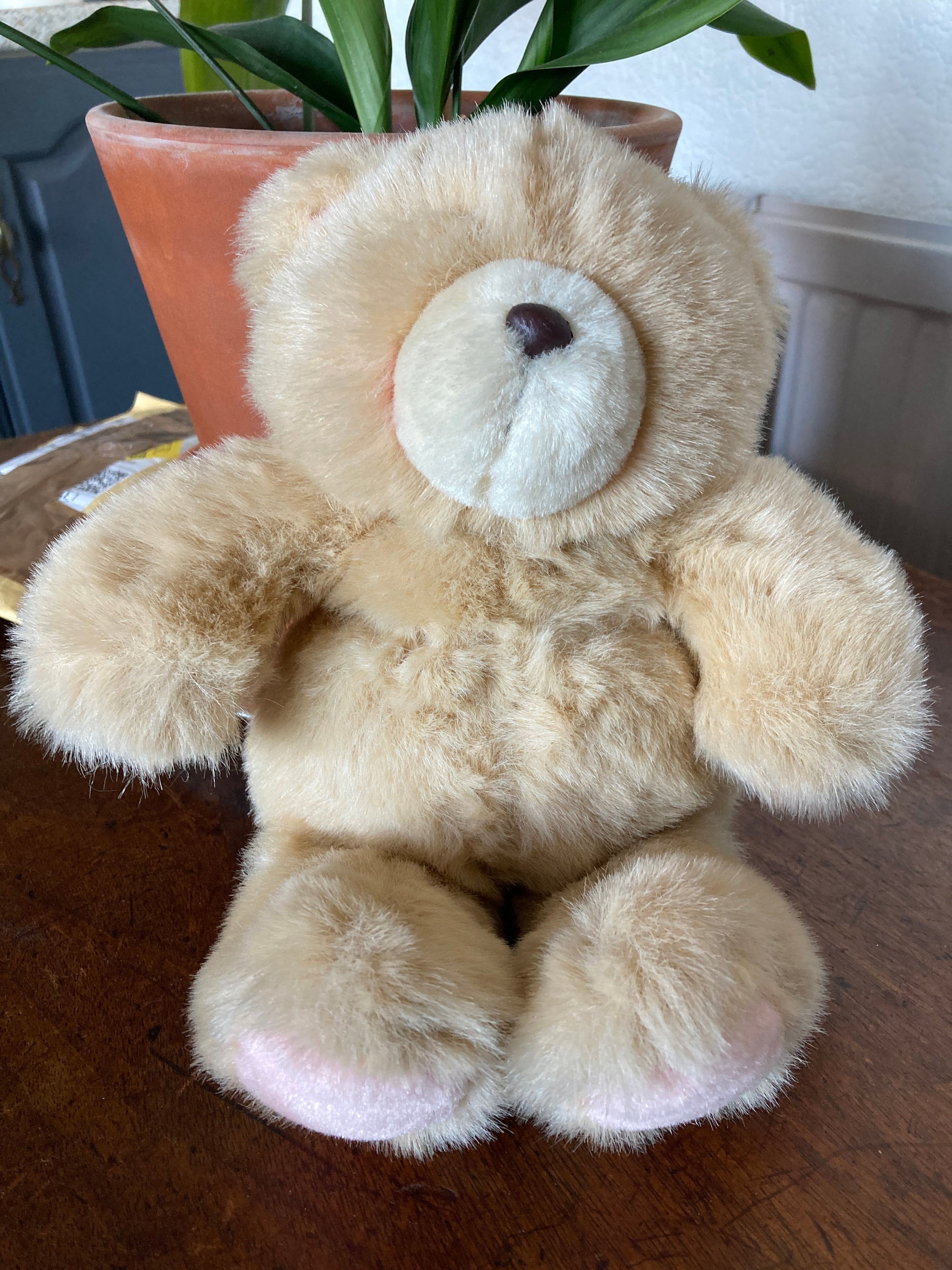 Vintage Teddy Bears Andrew Brownsword Forever Friends 30cm Pink