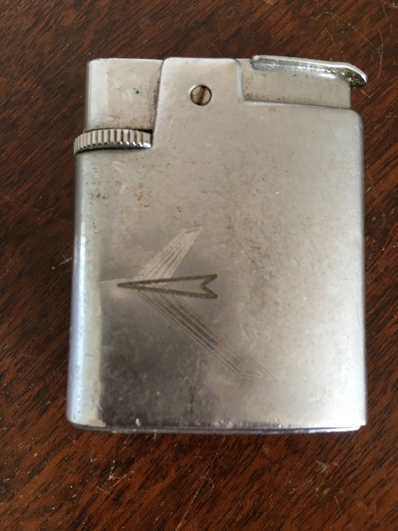 Vintage Ronson Lighter Varaflame Gold Arrow Lighter c 1950 Etsy