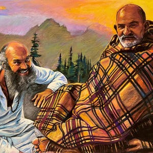 Ram Dass and Maharjji Poster