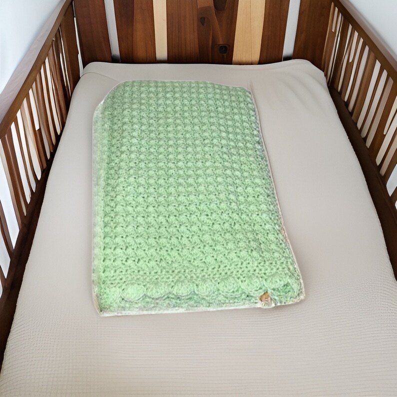Hand Crocheted Baby Blanket Etsy