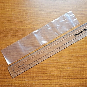 1000枚の透明プラスチックバッグ、セルフシール、再封可能なグリップシールバッグ - 2x9インチ -卸売