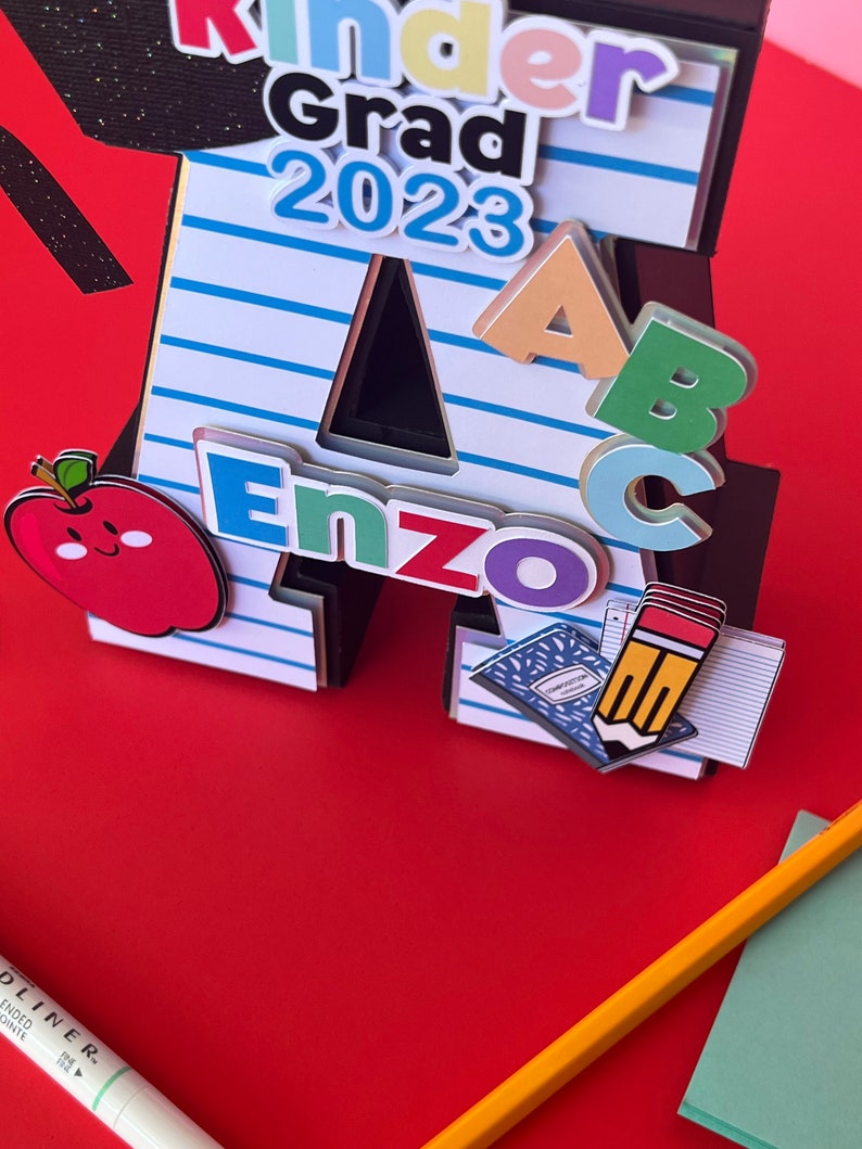 Letter Grad Gift Grad 3D Letter, Teacher Letter, Graduation Letter - Etsy