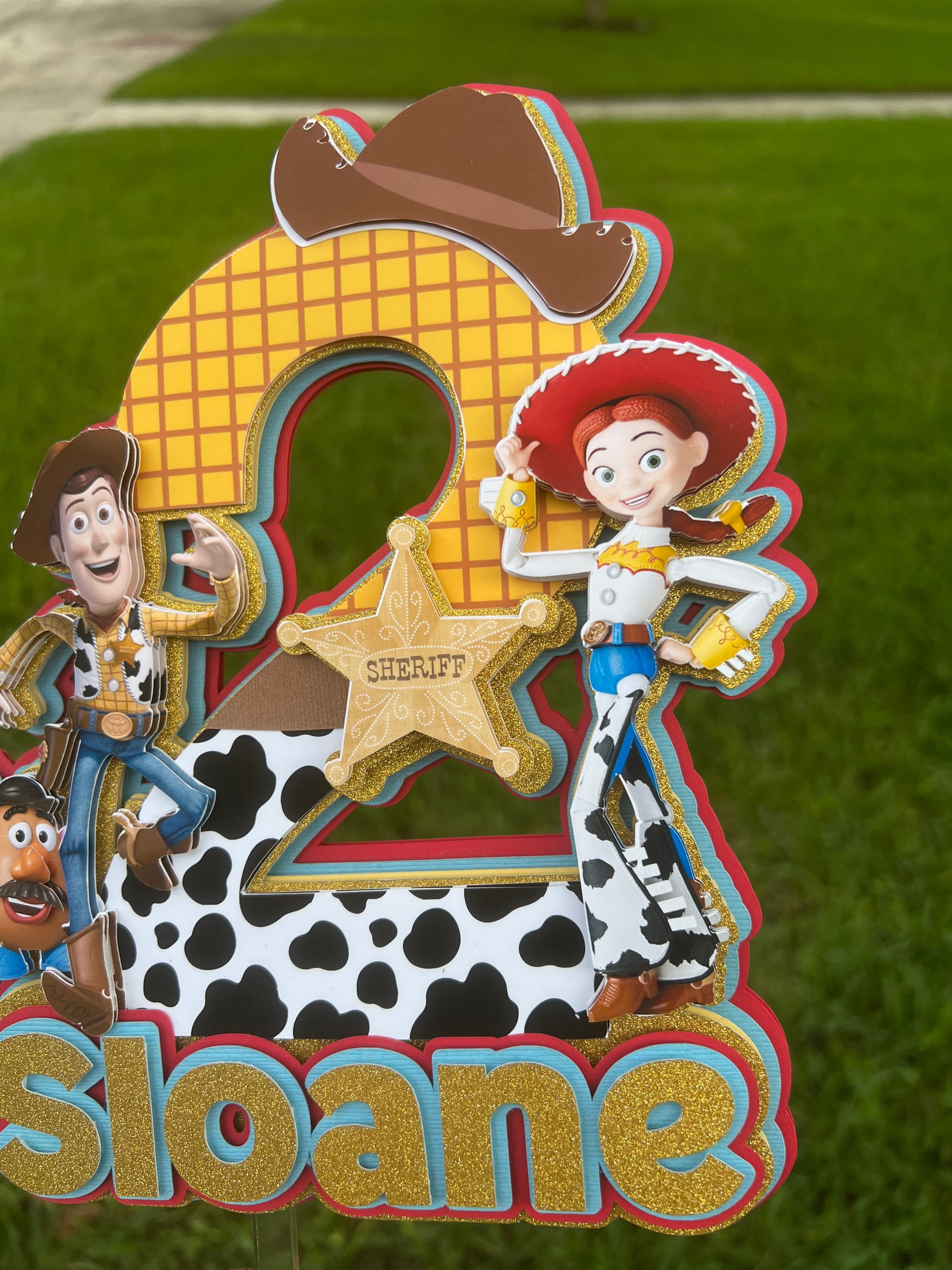 Toy Story Cake Topper Personalized Cake Topper Party Decor Etsy Australia