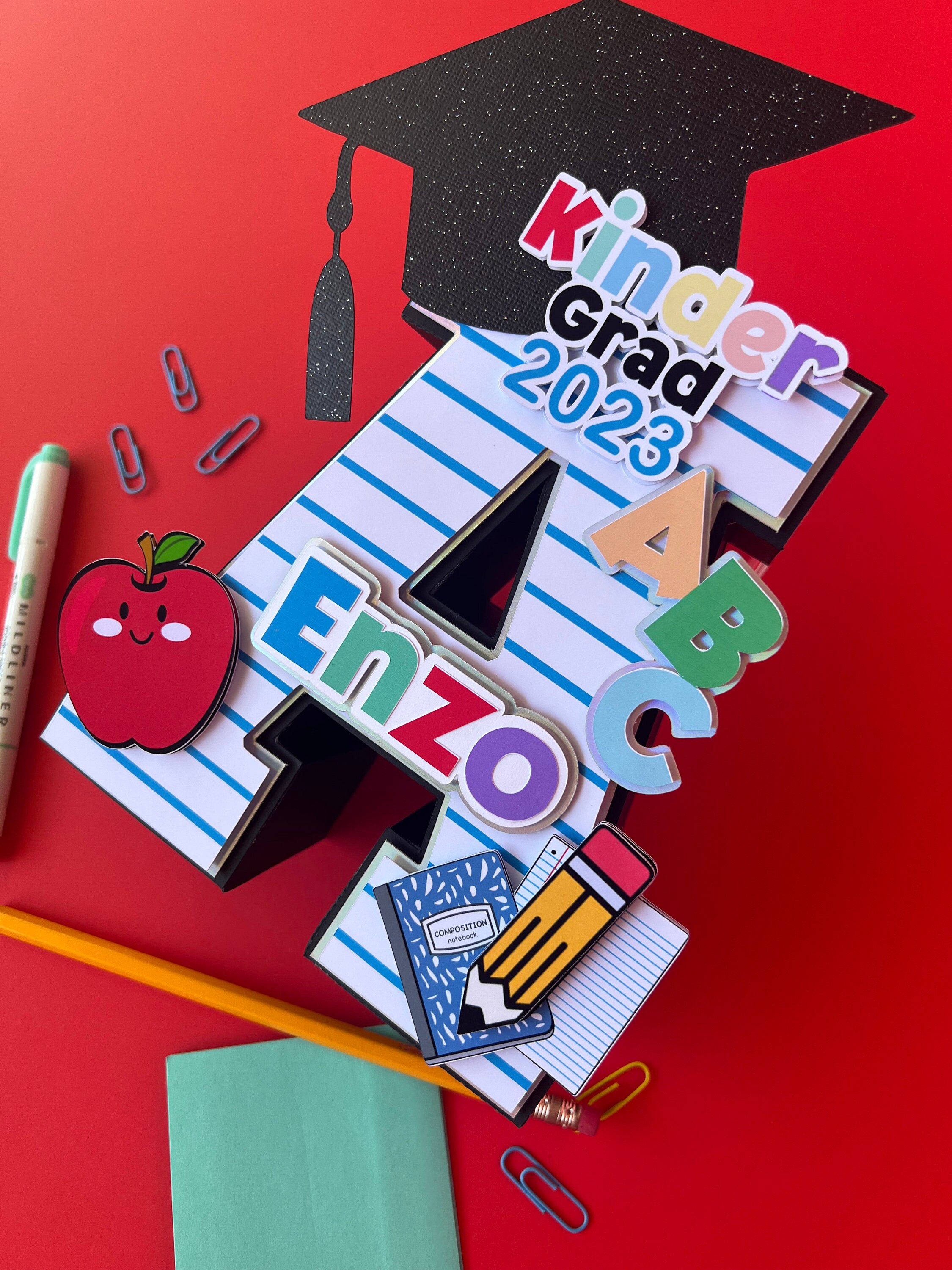 Letter Grad Gift Grad 3D Letter, Teacher Letter, Graduation Letter - Etsy