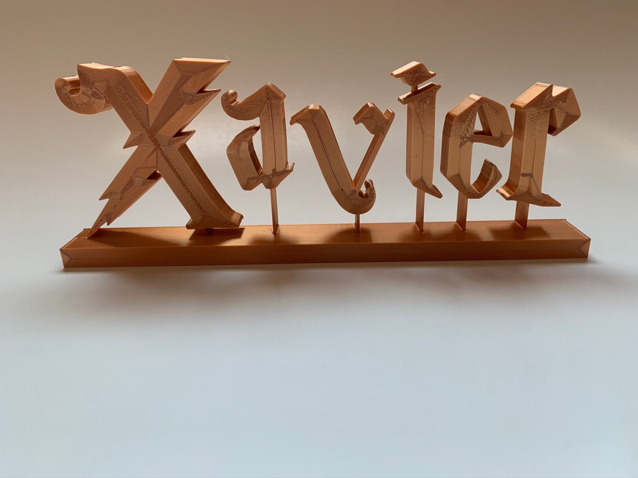 Young Wizard Inspired Custom 3D Printed Name Plate | Variety of color…