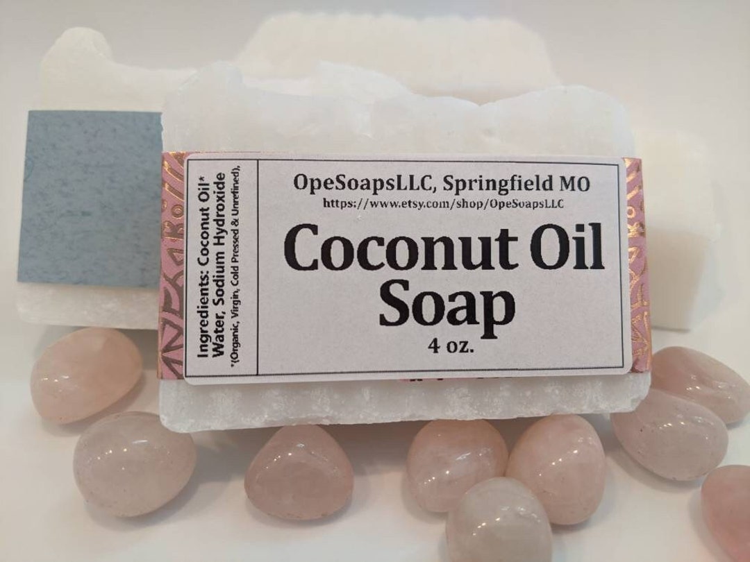 How to Make Pure 100% Coconut Oil Soap (Cold-Process Recipe)