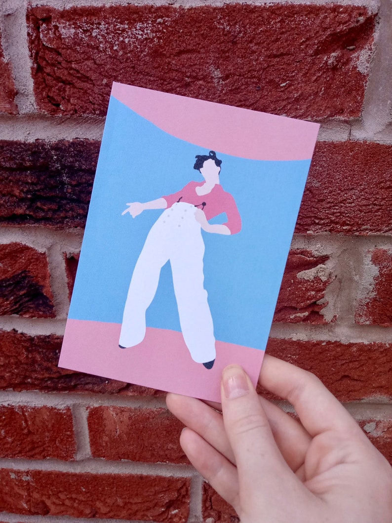 harry-styles-gift-set-print-bookmarks-and-postcards-etsy