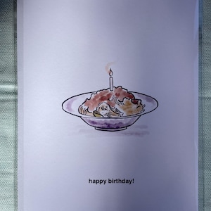 Birthday Card | Spaghetti Birthday Card
