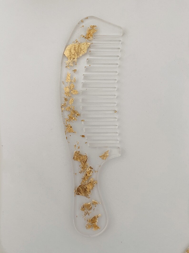 Resin comb resin hairbrush hairbrush comb hair aesthetic Etsy