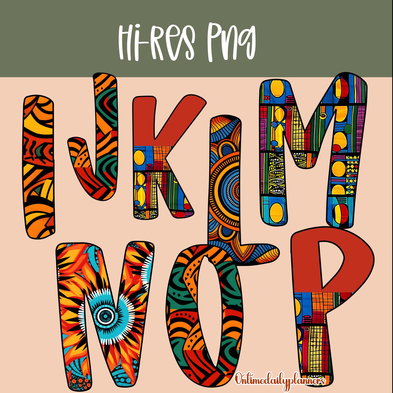 African American Alphabet Clipart, Black History Alphabet PNG ...