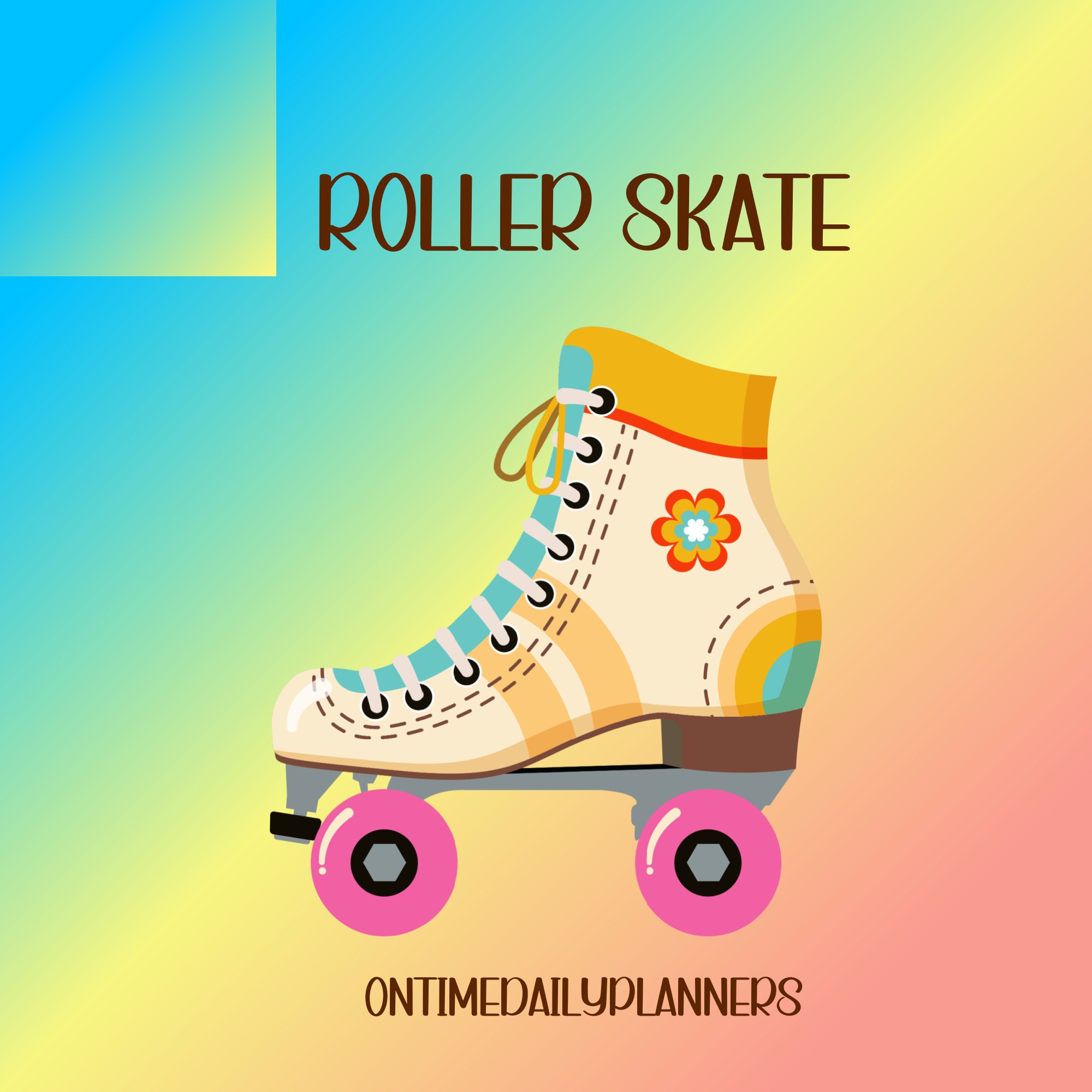 Retro Roller Skate Roller Skating Roller Park Skate Park Etsy