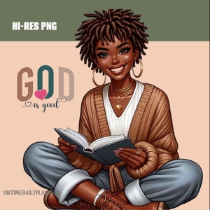 Christian Woman PNG: God Is So Good Bible Verse (Printable)