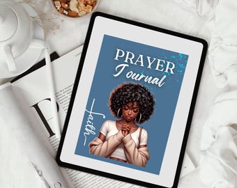 Printable Prayer Journal: Christian Women, Bible Study (Digital Download)