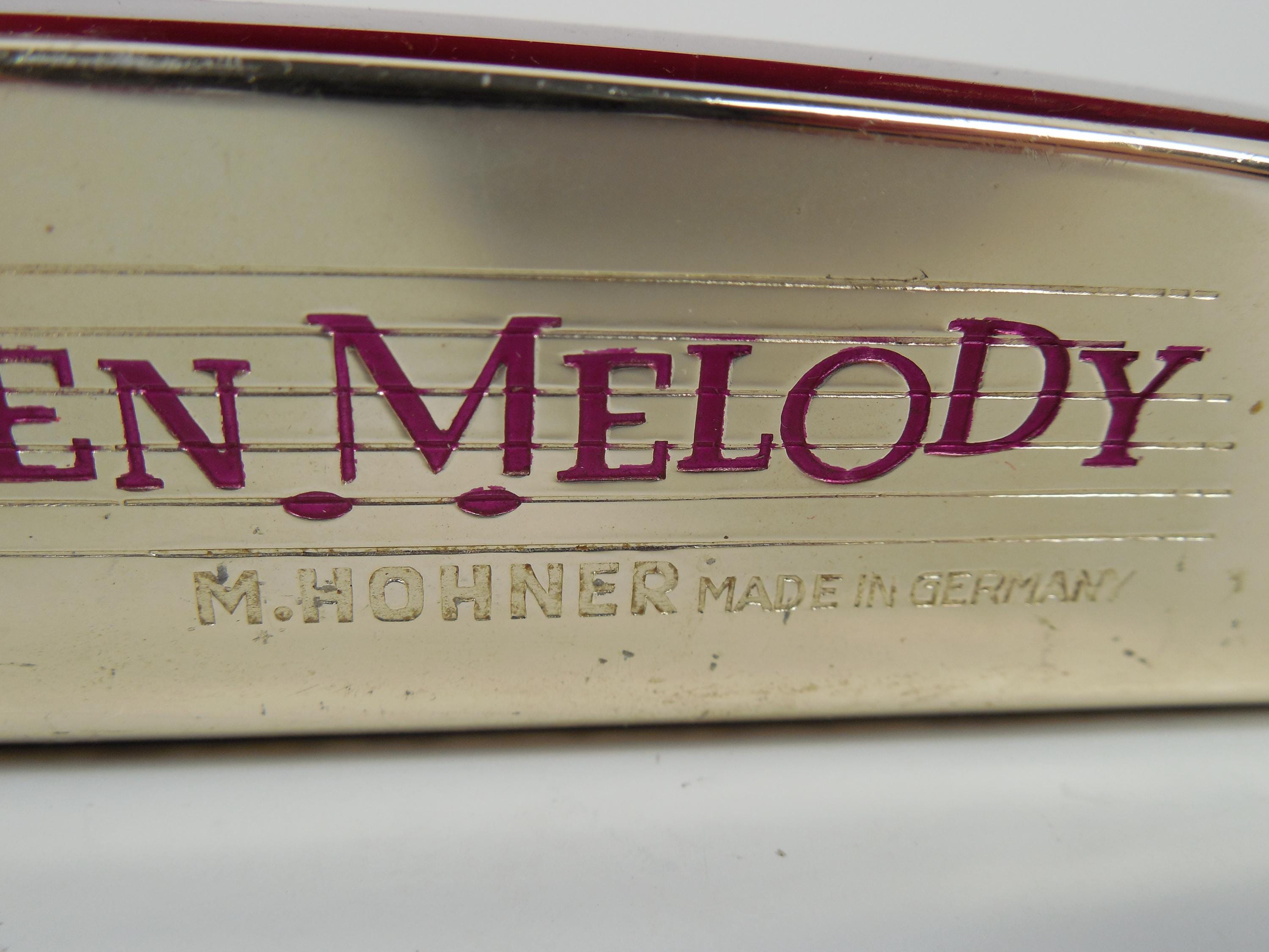 M Hohner Germany Golden Melody Tremolo Harmonica Key of C Major