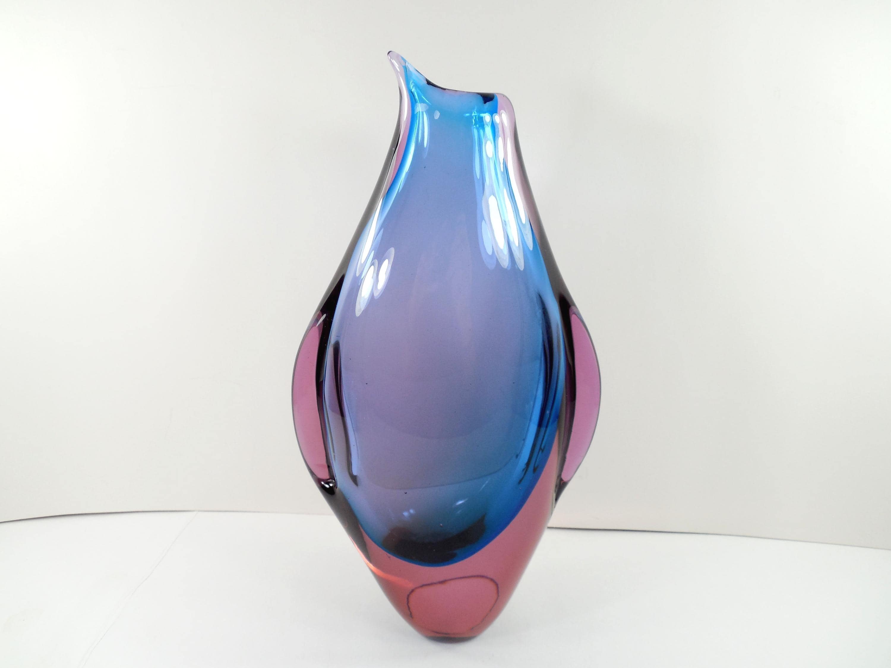 Flavio Poli Sommerso Vase - Etsy