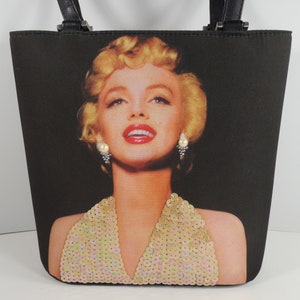 Marilyn Monroe Seven Year Itch Movie Black Microfiber Top