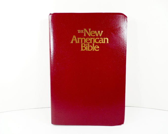 New American Bible Official Catholic Holy Bible Red Letter Edition ...