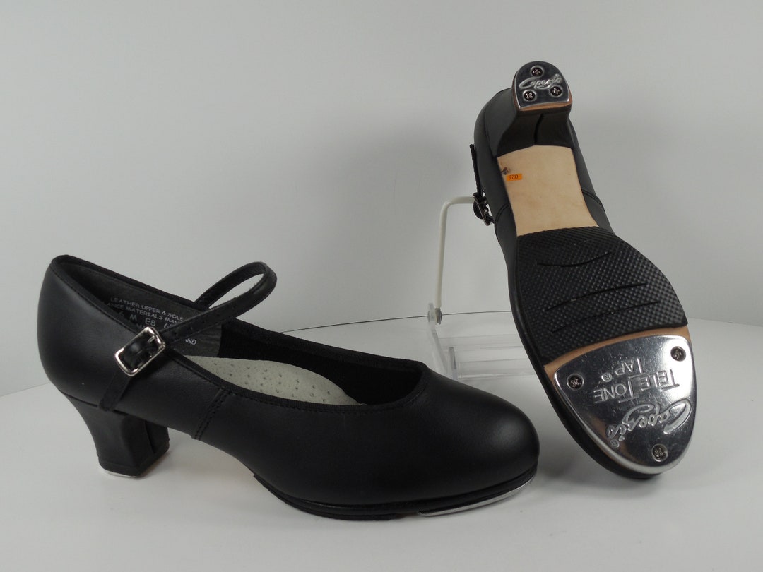 Capezio Oxford Tic Tap Toe 443 | Tap voor volwassenen | met Vetersluiting