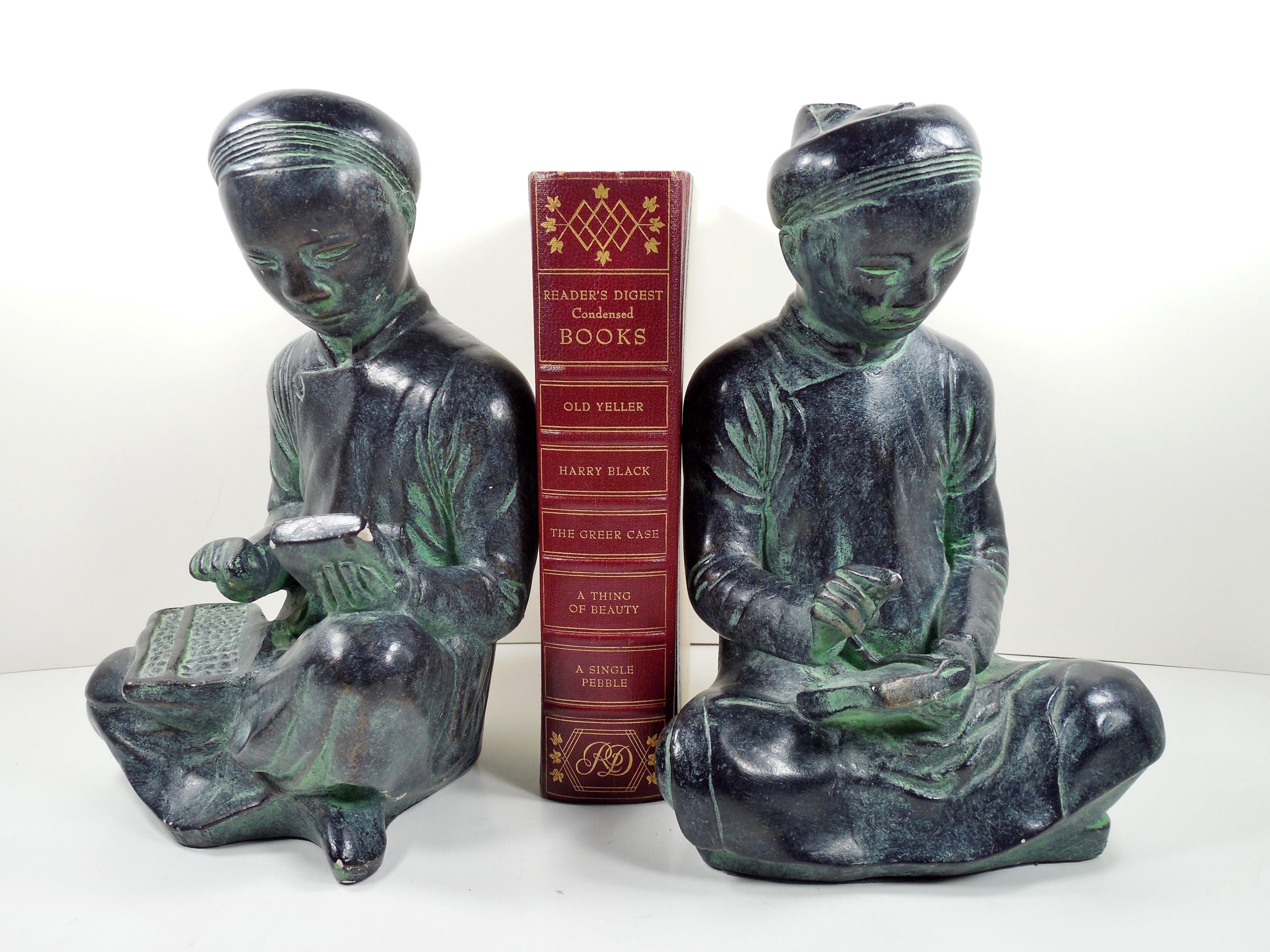 Austin Productions 1961 Mathematician and Scribe Sculpture