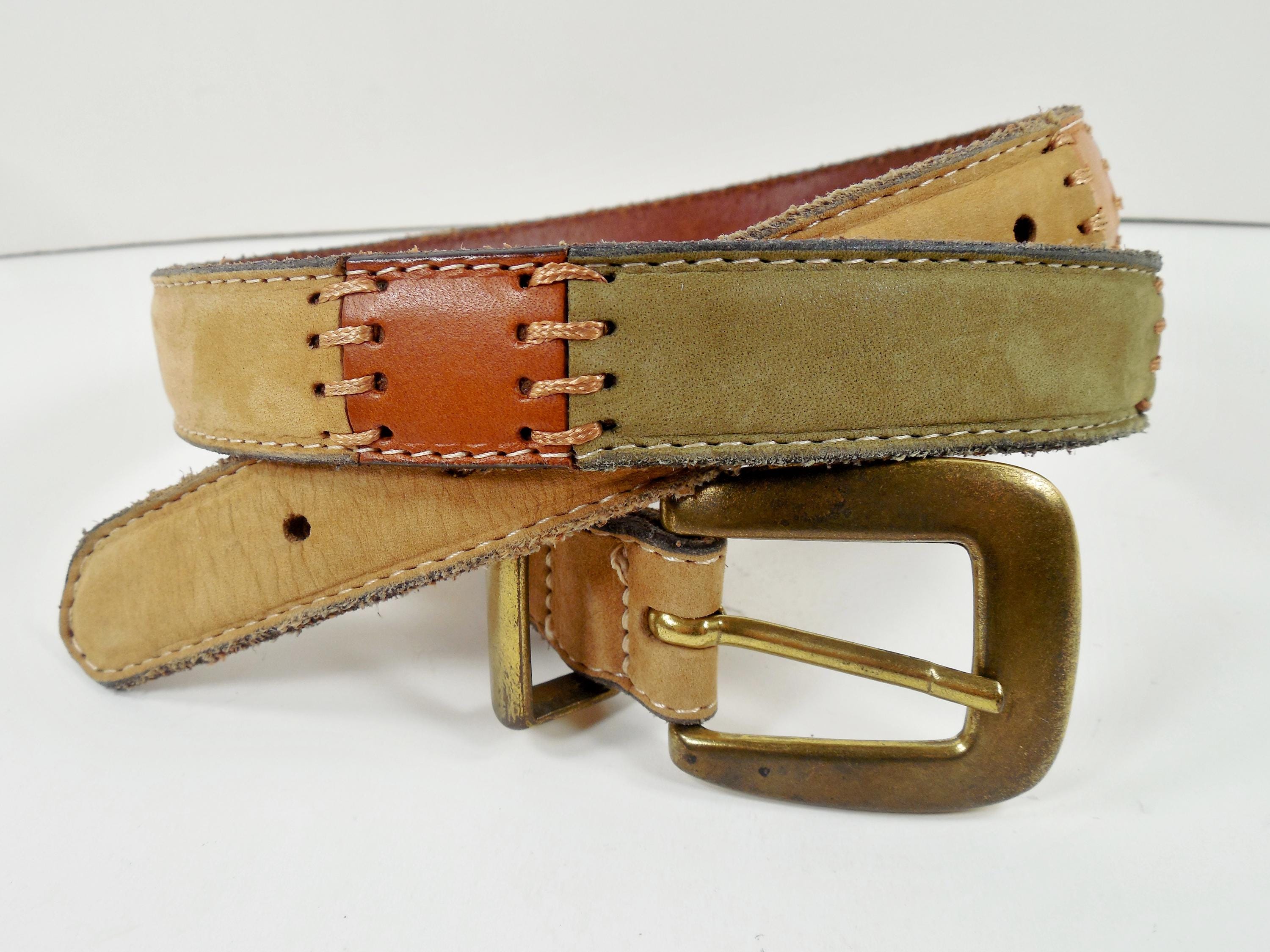 Vintage Fossil Belt - Etsy