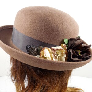 Camel Cloche Hat - Etsy display picture 1