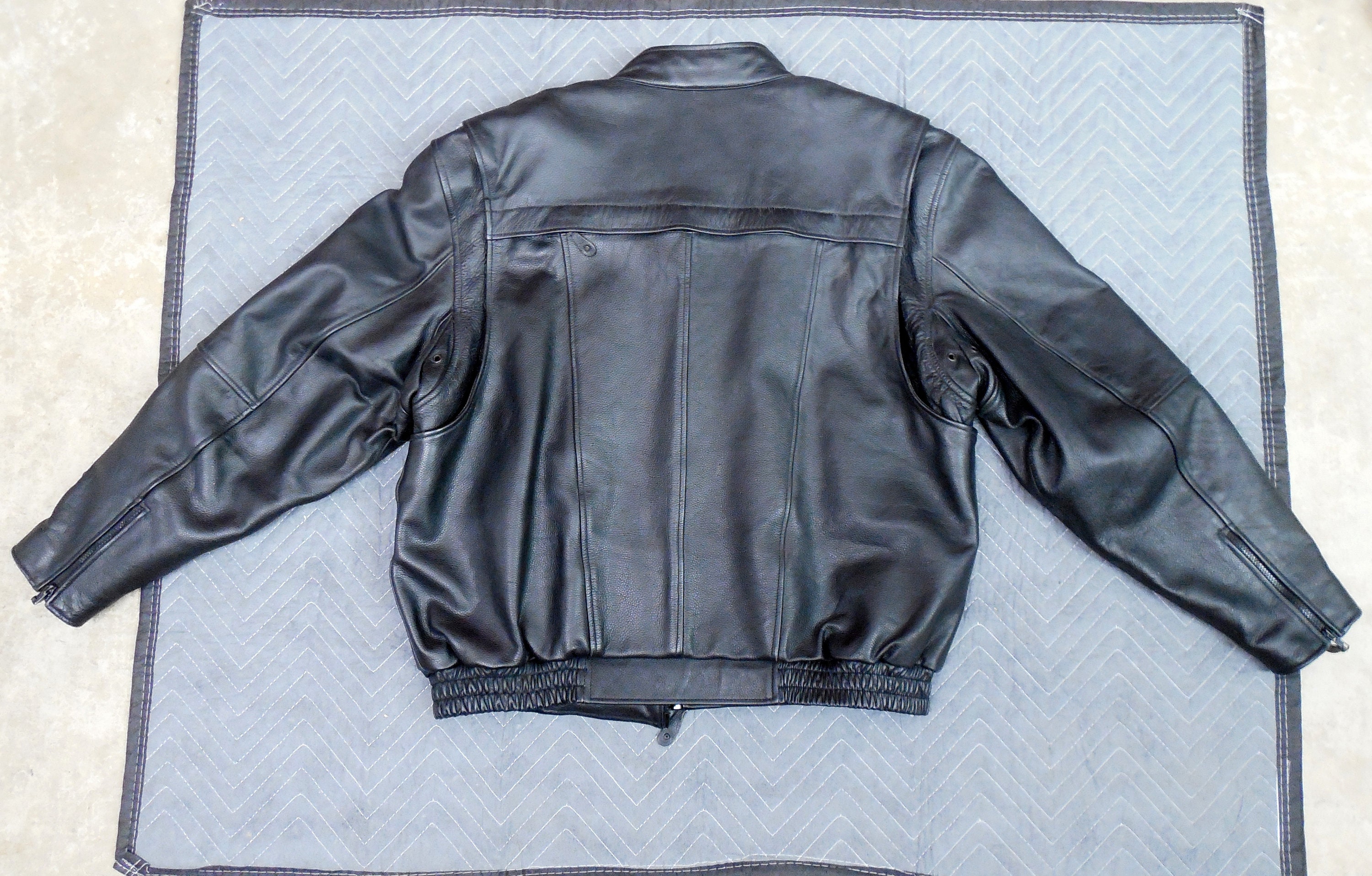 FIRST Classic Leather Gear Motorcycle Biker Jacket Coat Size Etsy
