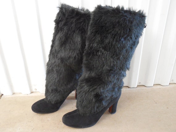 Sam edelman fur boots on sale