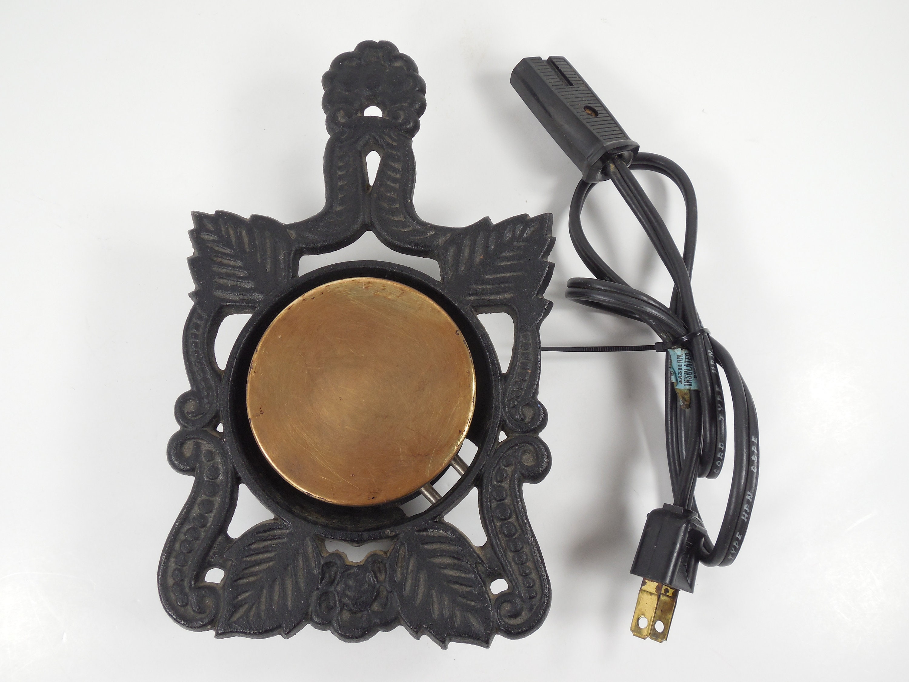 Cast Iron Electric Trivet Food Warmer Elec Trivet By Paragon Etsy