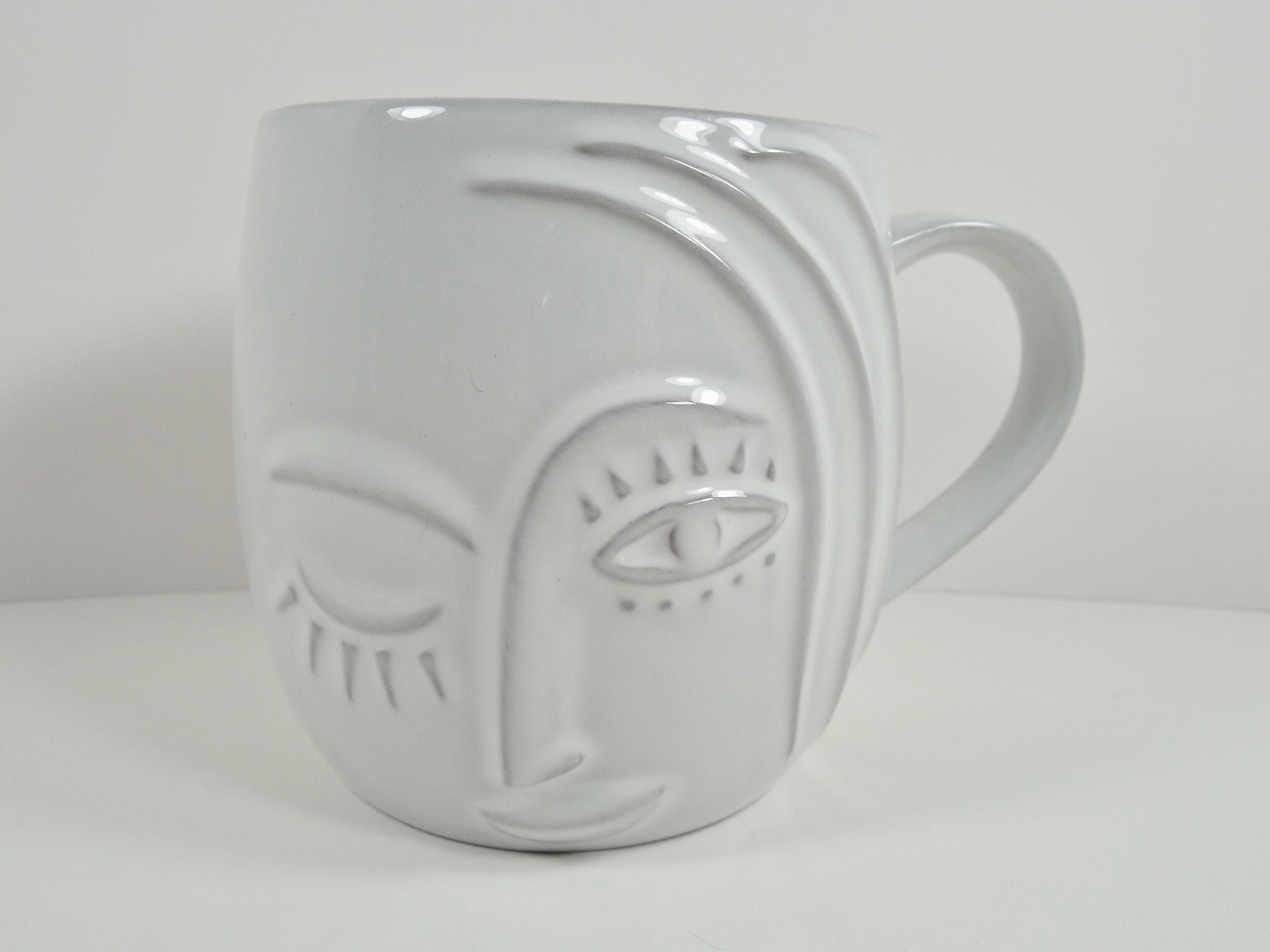 Siren Mermaid 3D Starbucks Anniversary Coffee Mug 14 Ozs. White Ceramic ...