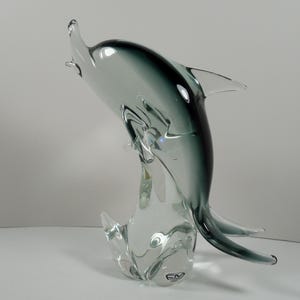 FM KONSTGLAS ガラスの魚オブジェ Fm Konstglas Fish - Etsy