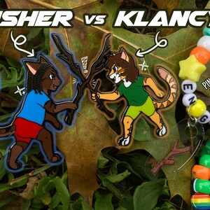 BerryCat Pins #006 - Fisher vs Klancy