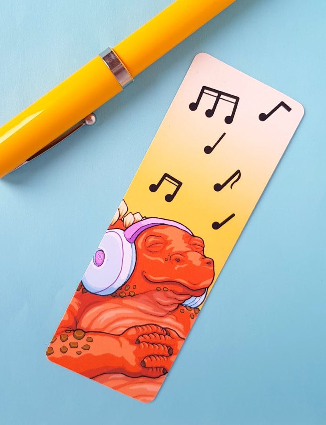Set of 4 Dinosaur Bookmarks Cute Handmade Stationery Kids | Etsy