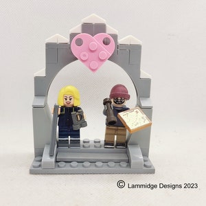 Custom DESIGN your OWN. DIY/ready made brick wedding hikers (accessories extra)Mountain outdoor cake topper lgbtqia2s+ bride groom arch walk