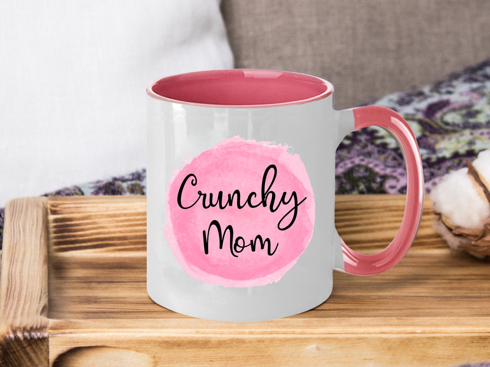 Crunchy Mom Mug Crunchy Mom Gift Gift for crunchy mom Etsy