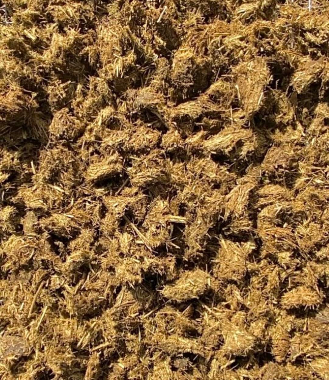 Dried Shredded Horse Manure, Organic Fertilizer, Organic Gardening, Mushrooms, Soil Amendment Etsy