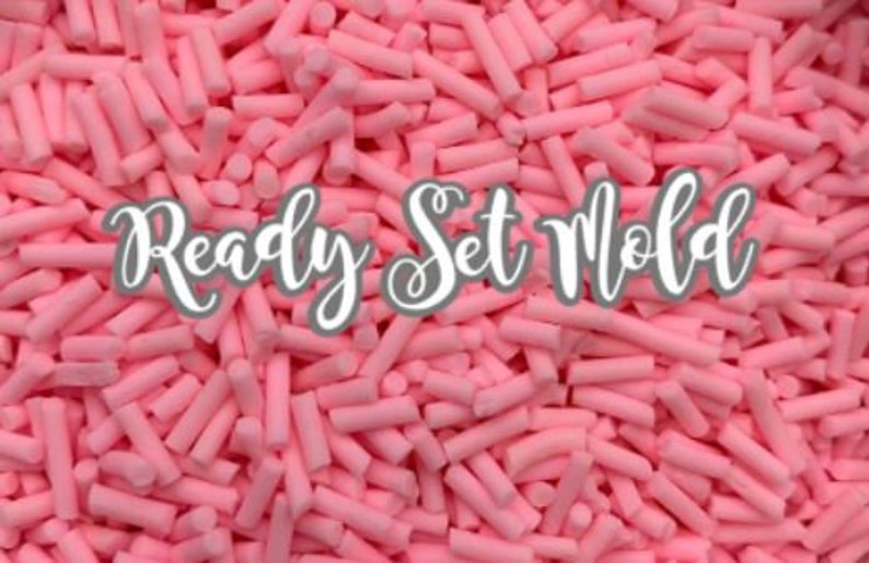Rose Light Pink Baby Pastel Polymer Clay Sprinkle Fake Faux Sprinkles Confetti Deco Charms Slime Resin Nails Epoxy Fake Food Topping Jimmies