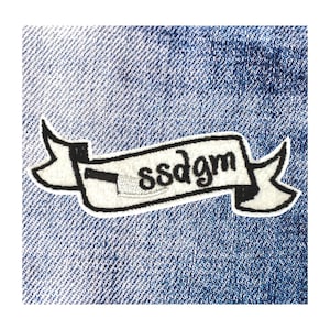 SSDGM My Favorite Murder Small Felt Banner Patch - Iron On Or Sew On(1Patch)
