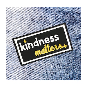 Kindness Matters Felt Iron On Patch (1 Patch)