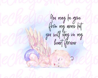 Baby boy memorial, baby boy wings, baby boy ,god, digital sublimation file, PNG, digital download, sublimation PNG, tshirt, mug, printing