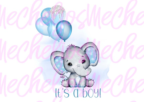 its a boy baby elephant,digital sublimation file, PNG, digital download, sublimation PNG, tshirt, mug, printing